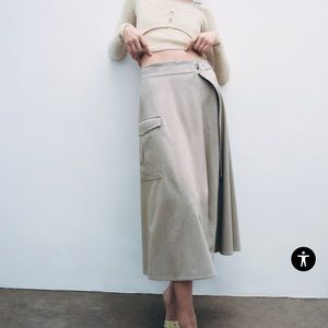 Women skirt MIDI CARGO SKIRT